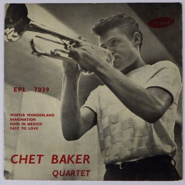 ★Chet Baker Quartet★フランスVOGUE EPL 7039 (mono) 廃盤EP !!!_画像1