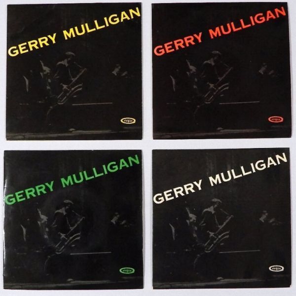 ★Gerry Mulligan Quartet★デンマークVOGUE ELP 804/807/ 811/817 (mono) 廃盤EP 4枚セット !!!_画像1