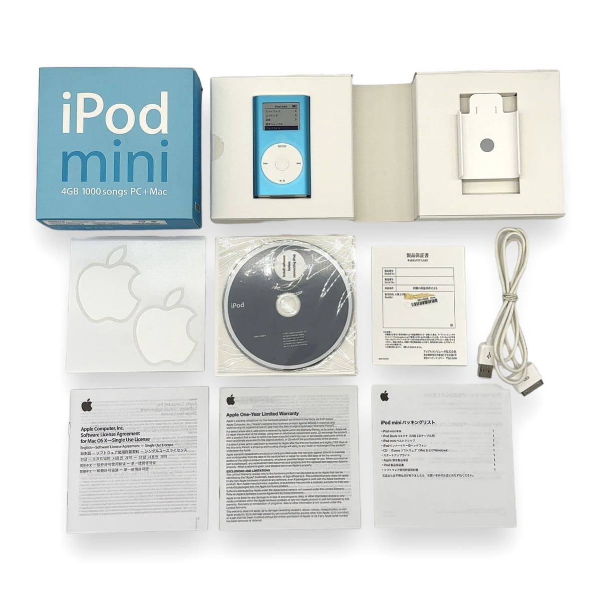  прекрасный товар работа хороший второй поколение Apple Apple ipod mini голубой 4GB M9802J/A