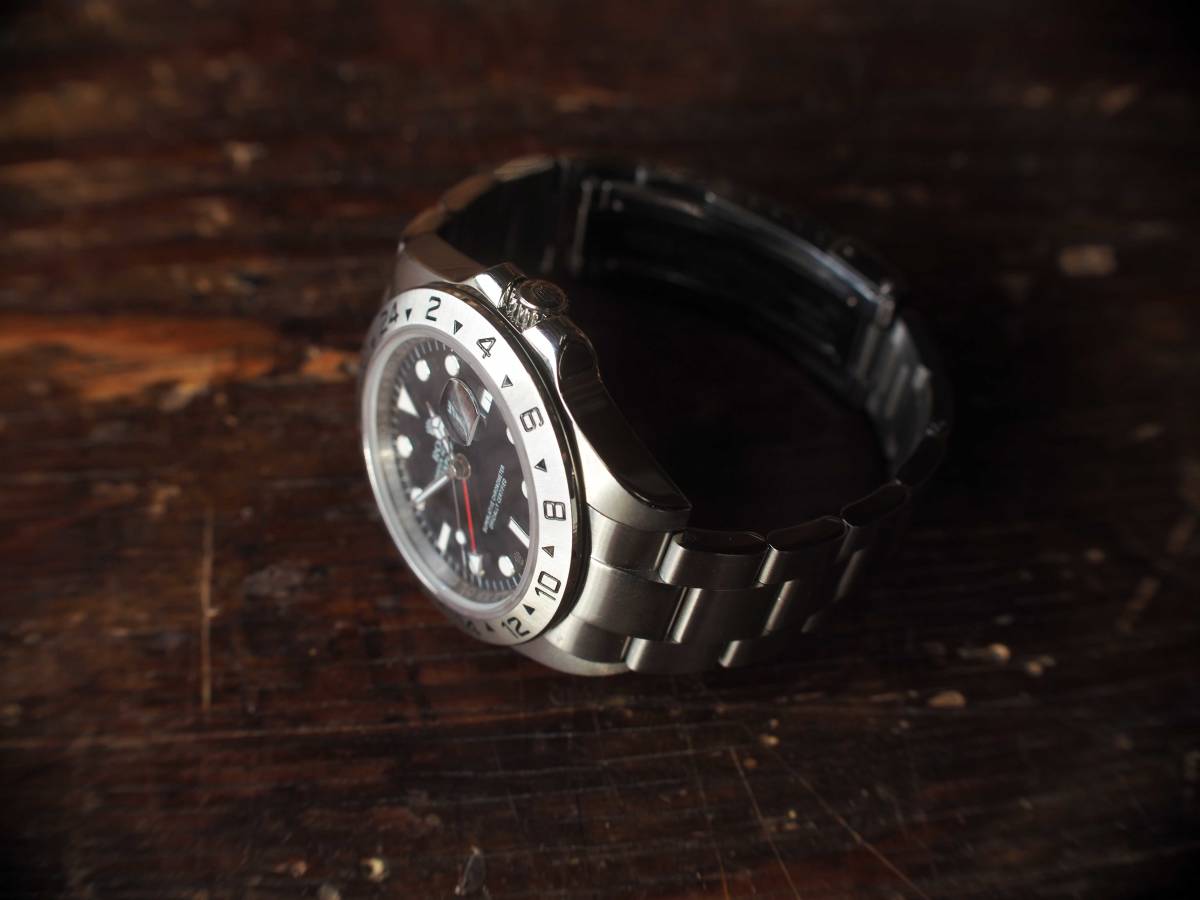 【ジャンク】ロレックス ROLEX エクスプローラー2 メンズ腕時計　 自動巻き腕時計_画像2