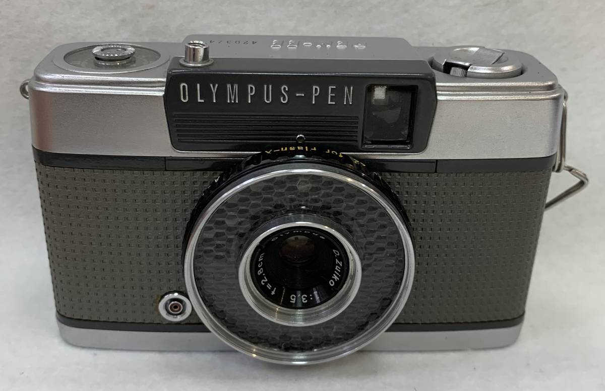 １円〜OLYMPUS-PEN オリンパスペン PEN-EE D.Zuiko 1:3.5 f=2.8㎝ コンパクトカメラ フィルムカメラ レンジファインダー_画像2