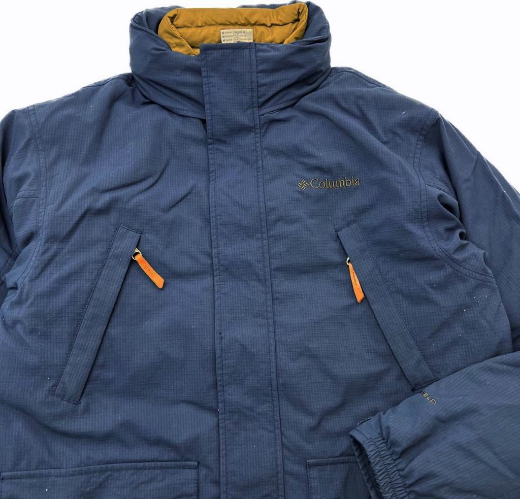 【売り切り御免!】 Columbia 秋冬 完璧な防寒 2way ナイロンジャケット ダウン Mサイズ