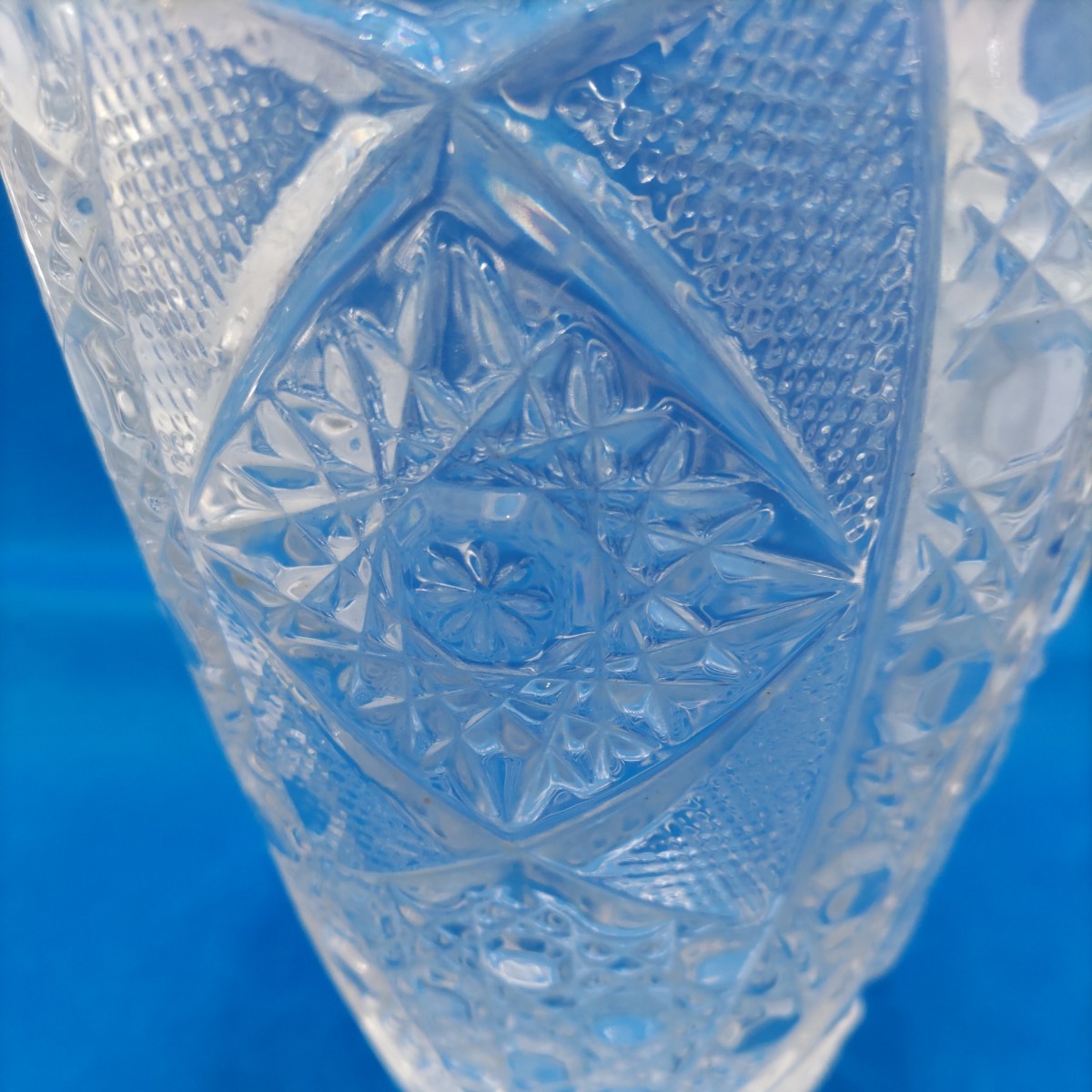 【綺麗な硝子の花瓶！】KAMEI GLASS カメイガラス クリスタル ガラス フラワーベース 花瓶 クリスタルガラス インテリア 置物 花入_画像6