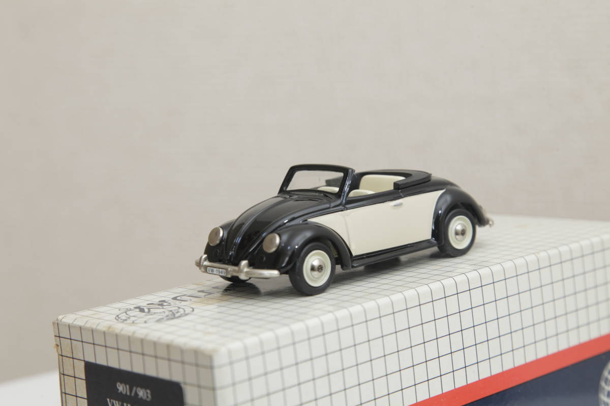 ☆ CENTURY 1/43 VW Hebmuller Cabriolet 2-farbig フォルクス ワーゲン カブリオレ ヘブミューラー ミニカー ダイキャストカー _画像5