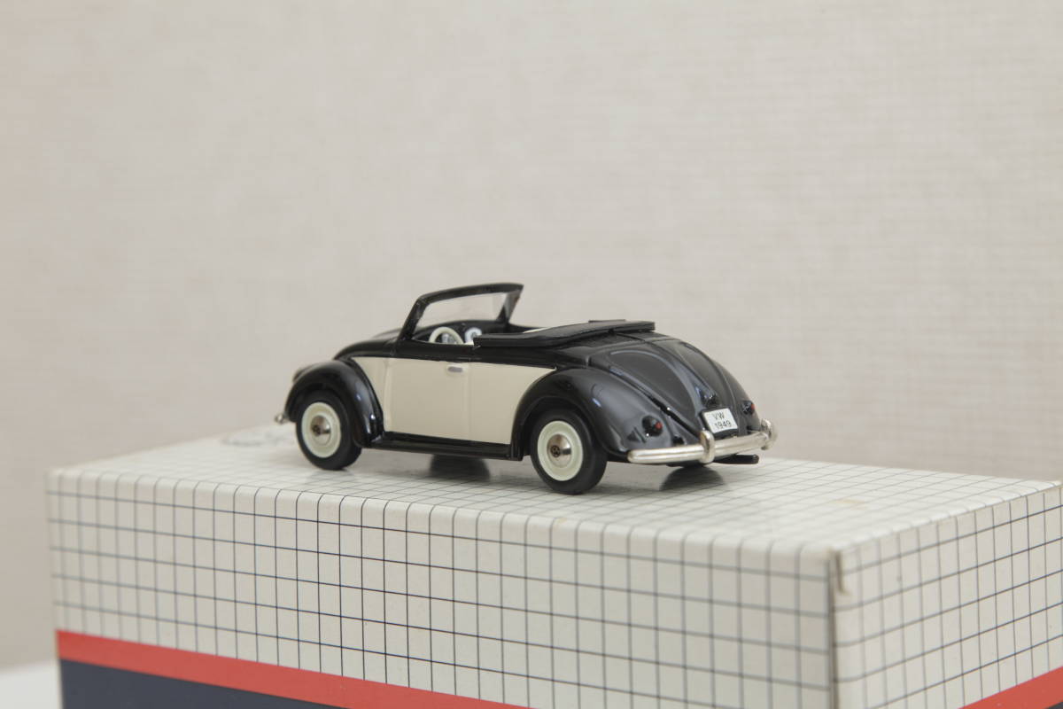 ☆ CENTURY 1/43 VW Hebmuller Cabriolet 2-farbig フォルクス ワーゲン カブリオレ ヘブミューラー ミニカー ダイキャストカー _画像6