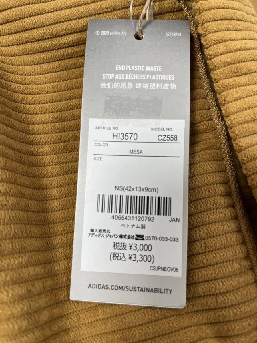 [ не использовался ] Adidas ADIDAS MH вельвет сумка-пояс CZ558 HI3570