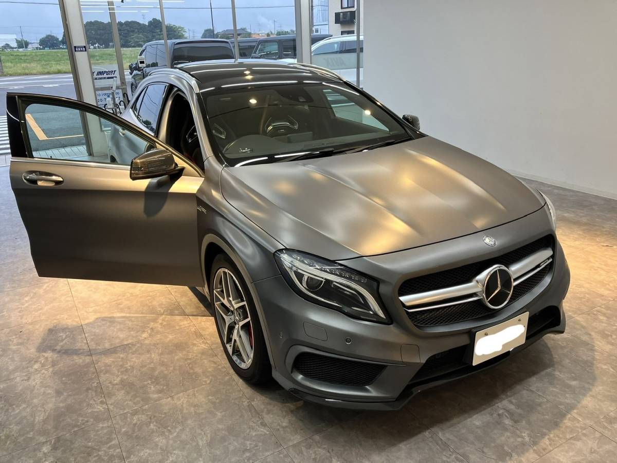 メルセデス・ベンツ GLA45 AMG 4WD ハッチバック 屋内保管車 希少カラー 売り切り スタッドレスタイヤ付き_画像2