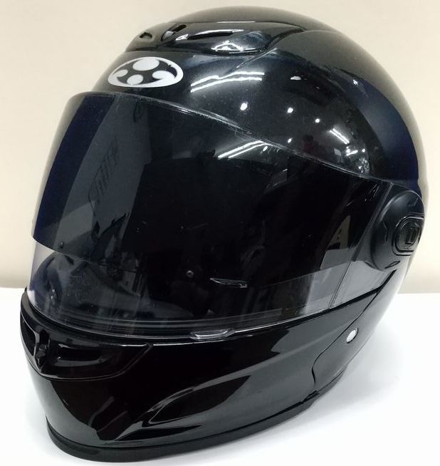 OGK VALER(バレル) システムヘルメット ブラック Mサイズ ジャンク品_画像1
