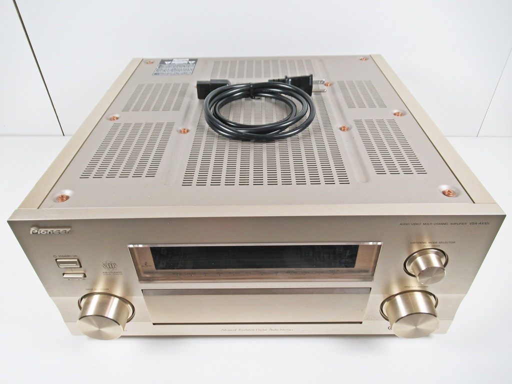 ◆[C67]PIONEER　パイオニア　AVアンプ　VSA-AX10i-N　ハイクオリティ　AVマルチチャンネルアンプ　通電確認済_画像2