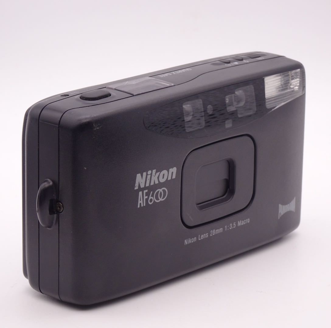 【動作確認済】 Nikon AF600 panorama コンパクトフィルムカメラ 単焦点レンズ ニコンミニ_画像4