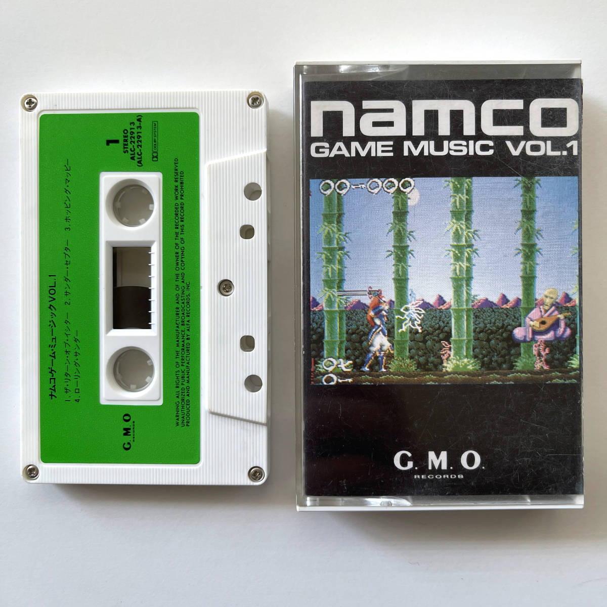 稀少 カセットテープ〔 Namco Game Music Vol.1 〕ナムコ・ゲーム・ミュージック Vol.1 ザ・リターン・オブ・イシター サンダーセプター_画像1