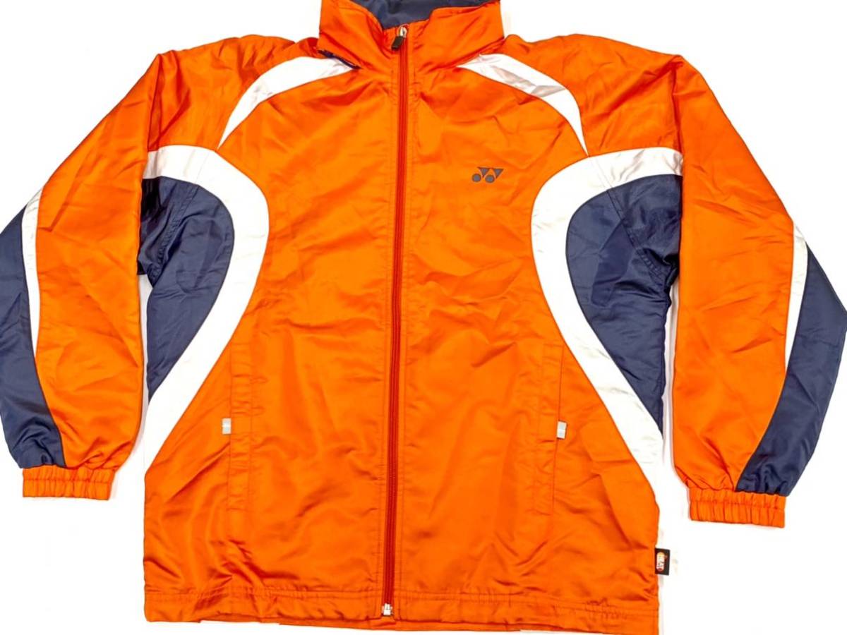 20* Yonex * warm-up jacket * heat Capsule * size S( man and woman use size )* orange *YONEX* used * Wind breaker *