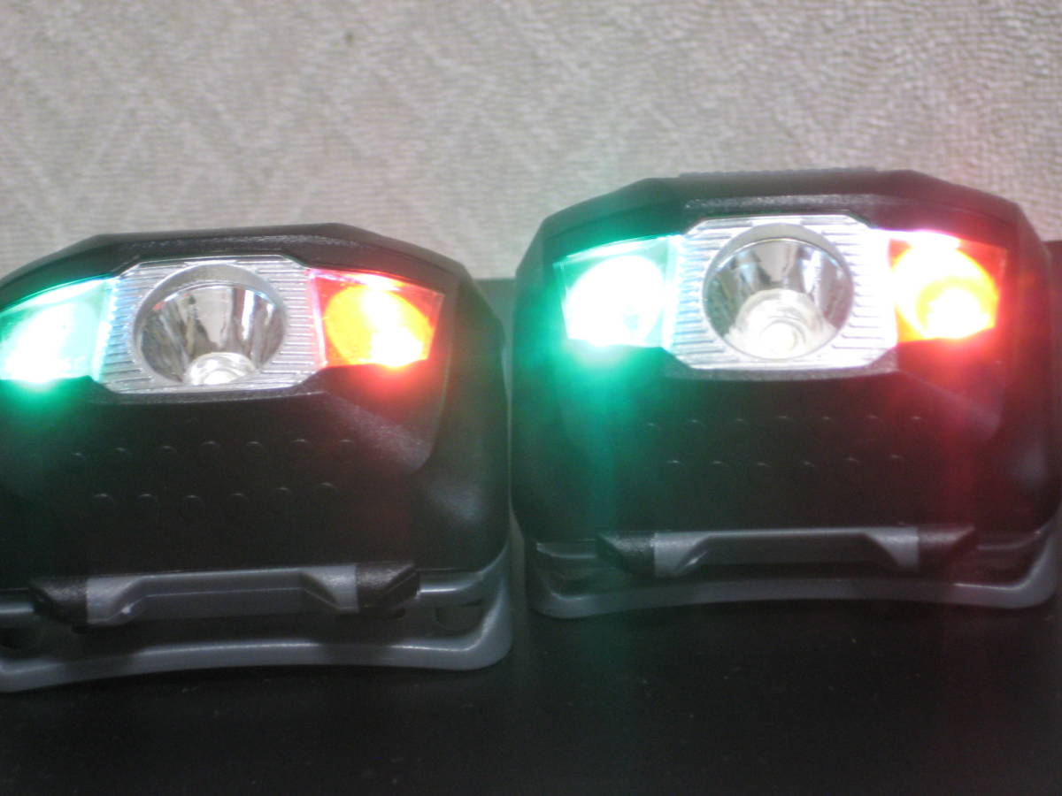 社外品　リトルジャマー　little jammer　アクセサリー　ステージライト　2個_2LED 赤緑点灯