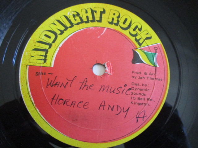 HORACE ANDY 12！WANT THE MUSIC, JAH THOMAS♪PUNANNY♪_画像1