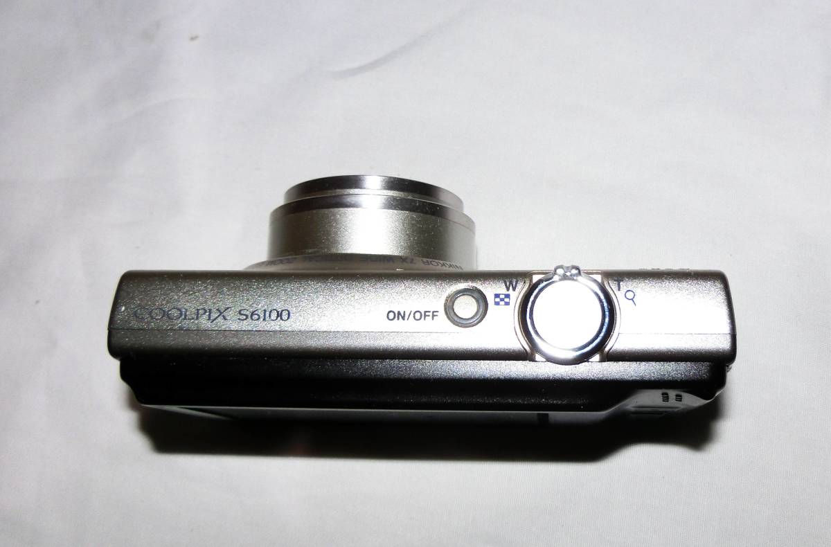 353 NiKon製 コンパクト デジタル カメラ COOLPIX S6100 古道具　天然生活　昭和レトロ　雑貨　ビンテージ　_画像5