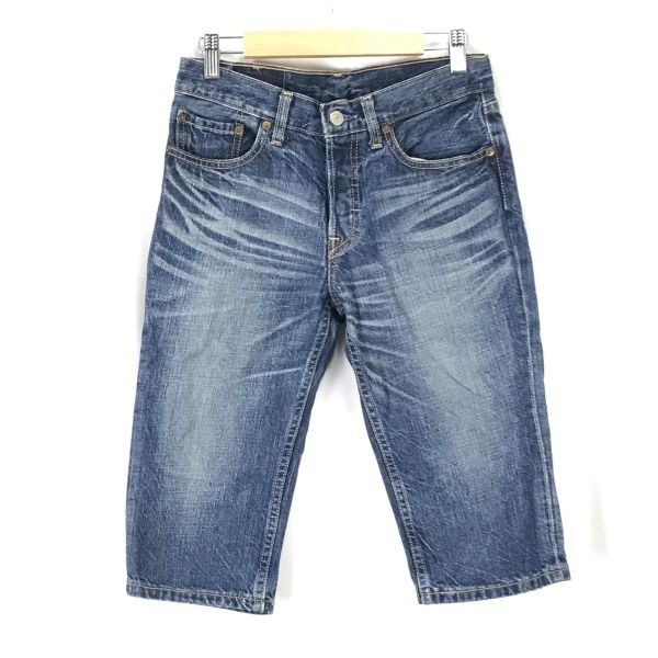 90s リーバイス/Levi's 501 SW501-00/ハーフ丈デニムパンツ