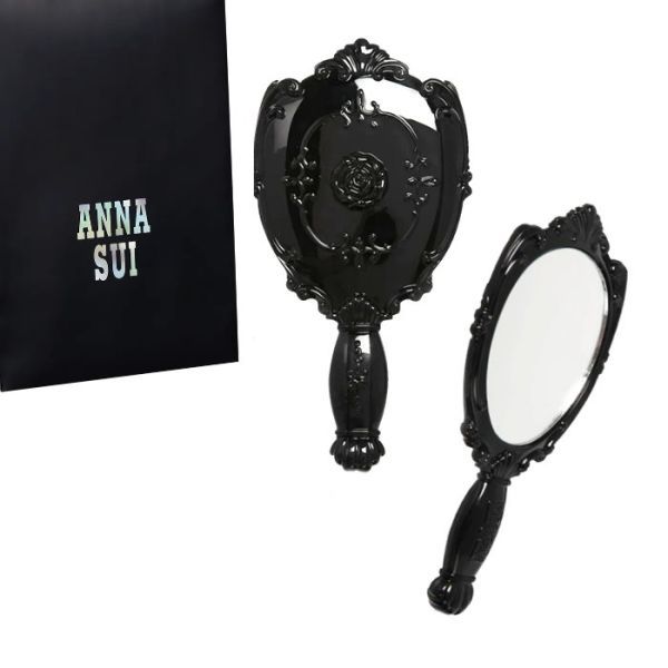 【CU】ANNA　SUI　アナ スイ　ハンドミラー　手鏡　ana-mirror　紙袋ショッパー付き　コスメ　化粧　ギフト ビューティ レディース 【新品_画像1