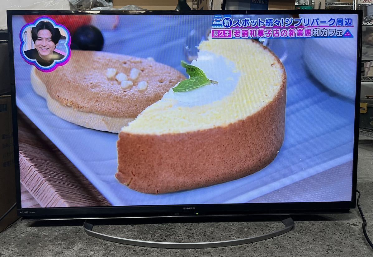 □①○ 液晶テレビ SHARP AQUOS LC-40W5 40v シャープ リモコンあり