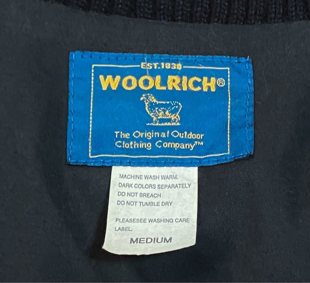 良品 90s WOOL RICH ウールリッチ ウエスタンヨーク チェック柄 ウール ジャケット M グレー_画像5