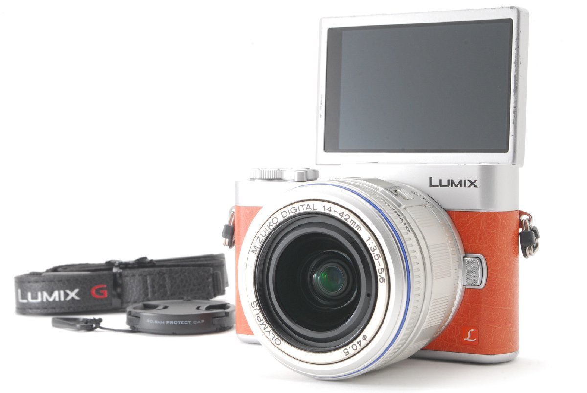 話題の行列 Panasonic パナソニック LUMIX GF9 オレンジ レンズキット