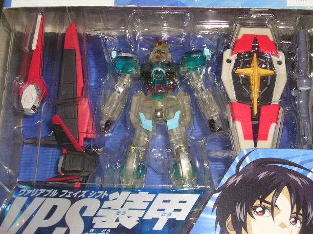 # Bandai Mobile Suit Gundam SEED ZGMF-X56S(α β γ) force Impulse /so-do Impulse / blast Impulse VPS equipment . start-up Ver.(MIA)