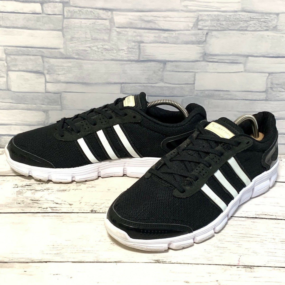 R4882bE adidas アディダス スニーカー 26cm ブラック ×ホワイト メンズ クライマクール フレッシュワイド FX1133 ABC-MART限定_画像1