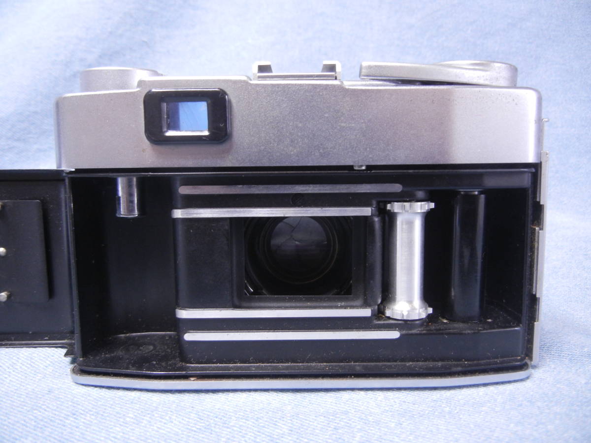 OLYMPUS オリンパス 35-S　レンジファインダー　フィルムカメラ：レンズG　Zuiko　1：2　f=4.2cm　シャター作動_画像8