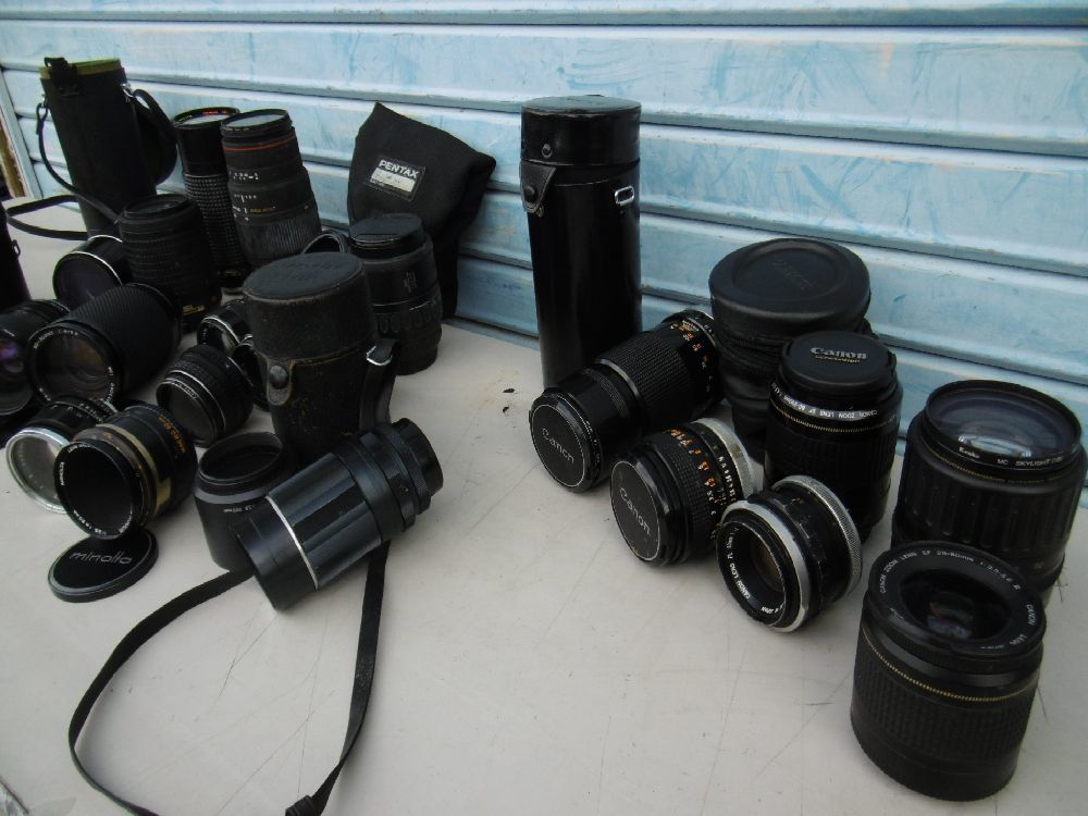 カメラ レンズ まとめて CANON PENTAX SuperTakumar Nikon 色々 セット カメラレンズ _画像3