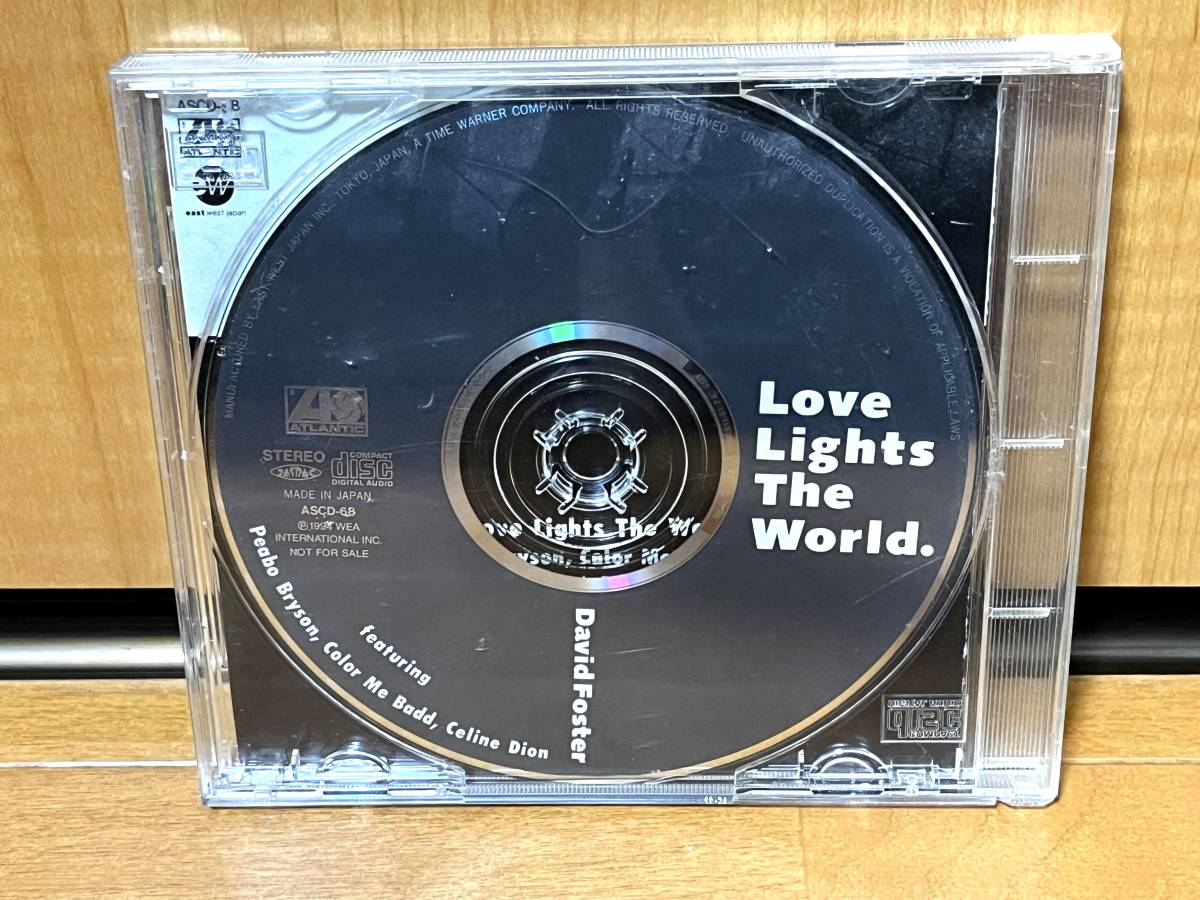 [ collector предназначенный / записано в Японии ]David Foster[Love Lights The World](Atlantic/ASCD-68/te vi to* Foster /JT sound producers*94)