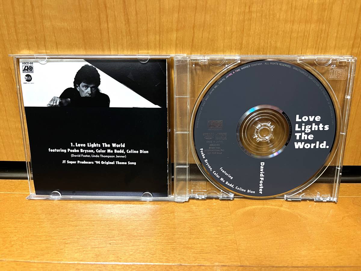 [ collector предназначенный / записано в Японии ]David Foster[Love Lights The World](Atlantic/ASCD-68/te vi to* Foster /JT sound producers*94)