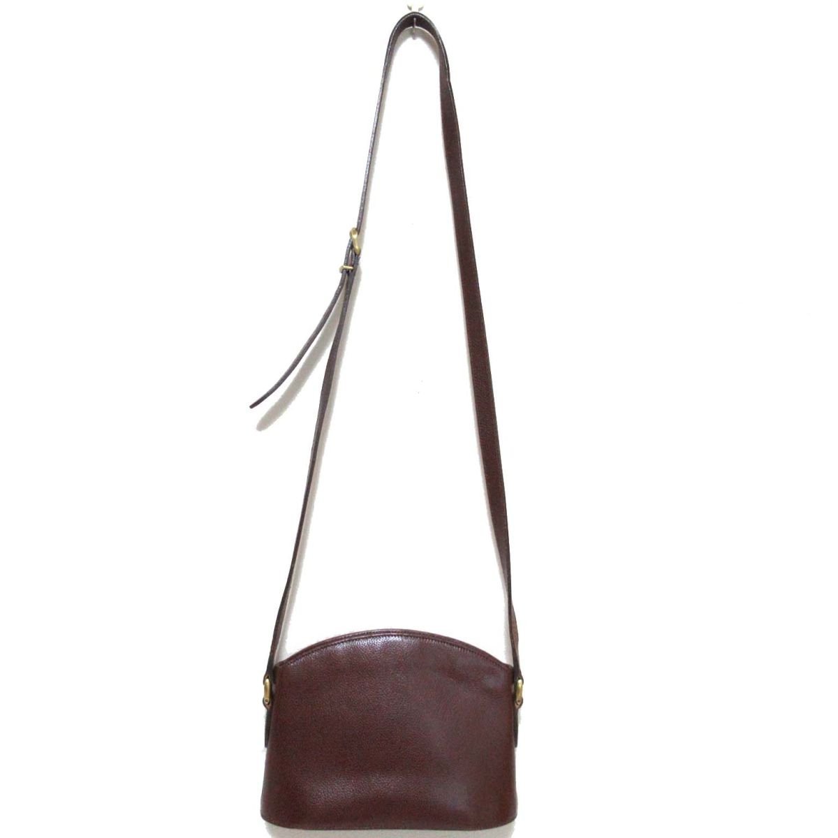  superior article COACH Old Coach Vintage leather Cross body shoulder bag pochette 3205-825 Brown 