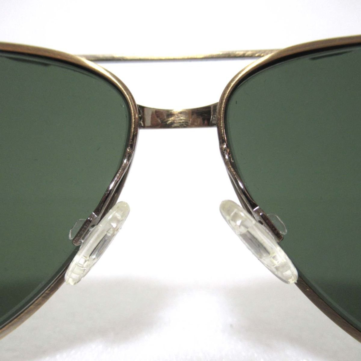 美品 OLIVER PEOPLES オリバーピープルズ 度なし COPTER ダブルブリッジ ティアドロップ サングラス OV1120ST 5039P1 AG 62□13-135サイズ_画像2