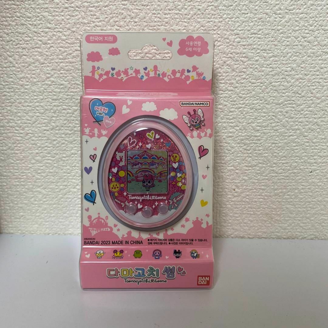 本命ギフト たまごっちみーつ 韓国版 メルヘン ピンク tamagotchi