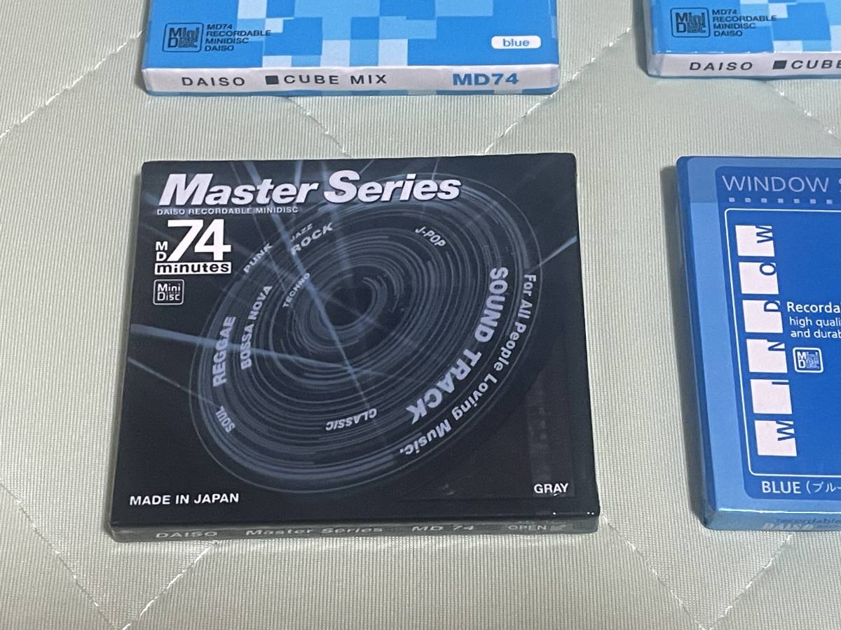 未使用　MD ミニディスク DAISO 4枚　ダイソー_画像4