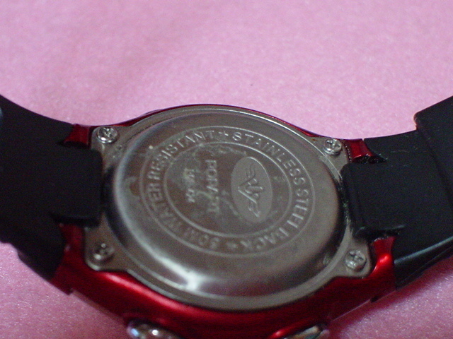 珍品　デザイン　POPART　５０m　女性用腕時計