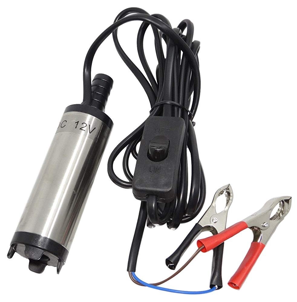 cmy select 水中ポンプ 12V バッテリー クランプ Bタイプ 汚水 給油 灯油 給水 海水 水槽 超小型_画像1