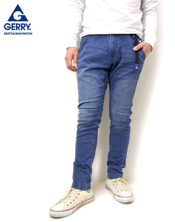 SALE セール 新品 GERRY ジェリー ストレッチデニム クライミングスキニーパンツ M 伸縮するデニム 2102_GERRY ストレッチデニム スキニーパンツ