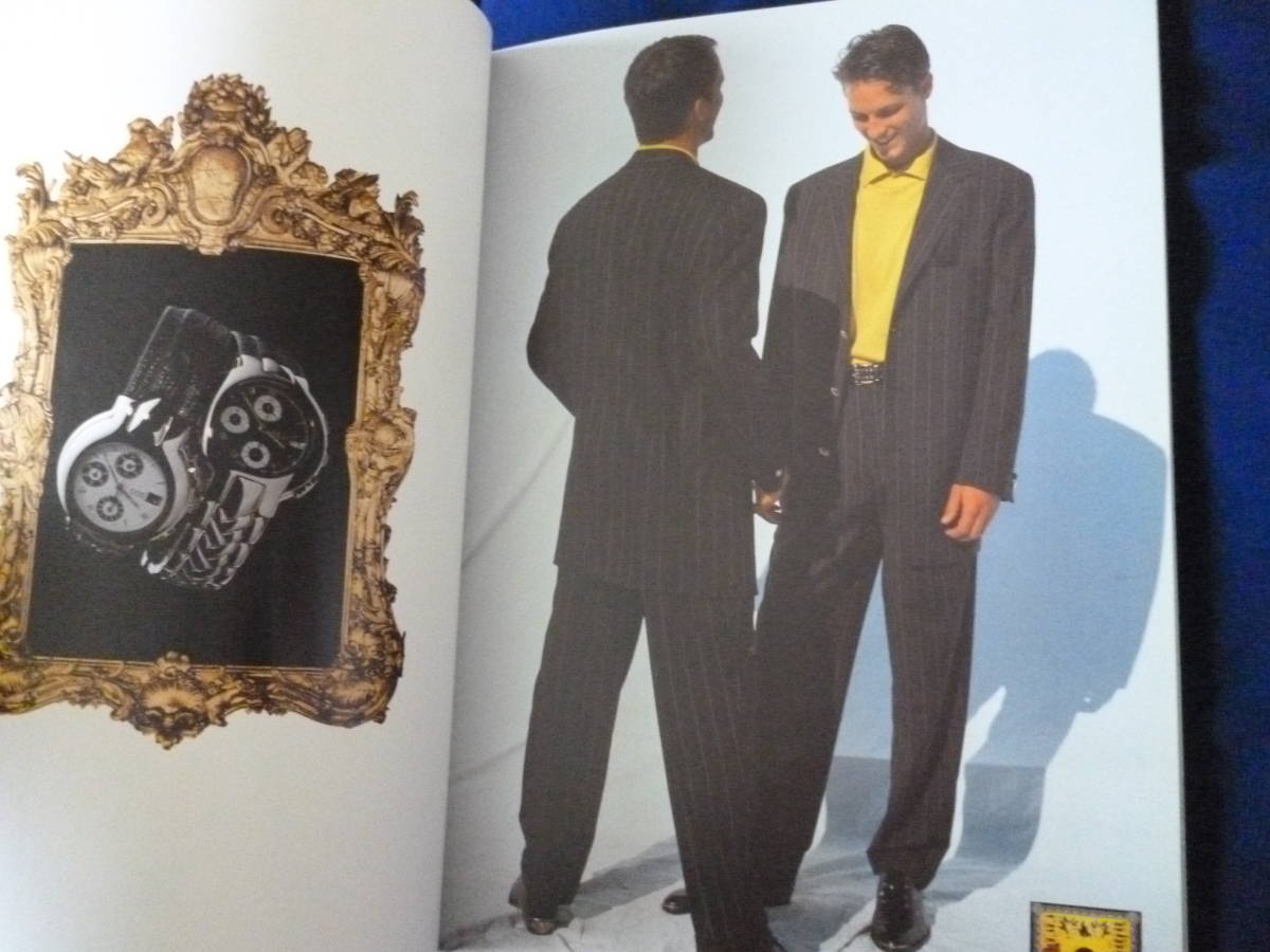 GIANNI VERSACE 1992 UOMO PRIMAVERA COLLEZION 希少 フォトブック カタログ  正規品 長期保管品の画像6