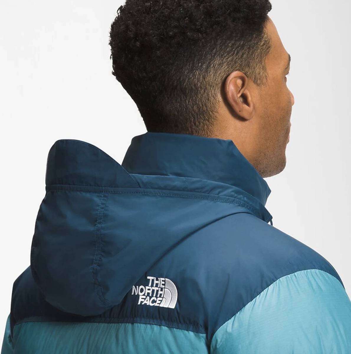 ◆モデル出品◆新品 XXL ノースフェイス ヌプシ700 グースダウンジャケット ストームブルー The North Face 1996 RETRO NUPTSE DOWN JACKEの画像2