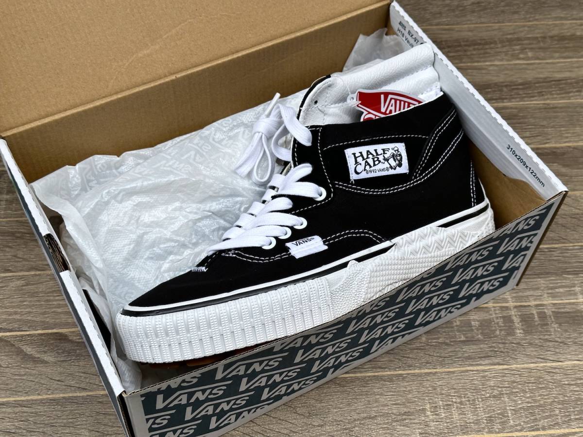 ◆モデル出品◆新品 28.5cm Vans バンズ カット＆ペースト マッシュ ハイ 完売スニーカー プレミアムライン VANS VAULT /HALF CAB_画像9