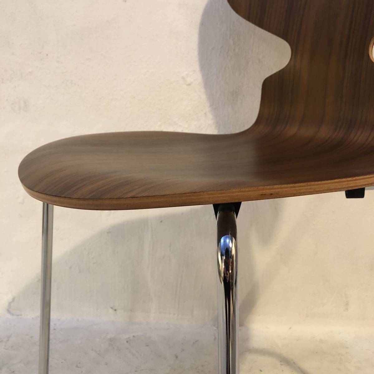 FRITZ HANSEN フリッツ・ハンセン ANT（アントチェア） ウォルナット 椅子家具 デザイナーズチェア_画像5