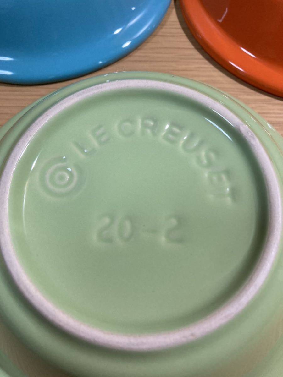 ▼ルクルーゼ≪ミニ　ラウンドディッシュ　５枚≫約15cm LE CREUSET ボウル　サラダボウル　フルーツボウル プレート 皿