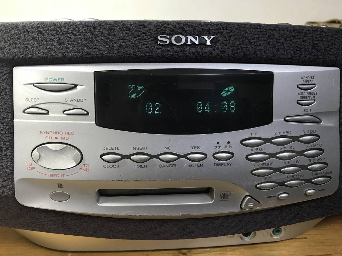  原文:SONY ソニー パーソナル MD システム ZS-M35 CD MD ラジカセ