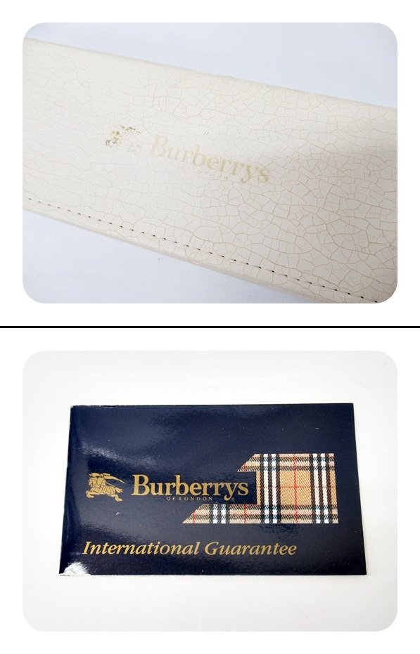 [fns] Burberrys バーバリー レディース クォーツ 腕時計 11600L ホワイトシェル_画像10