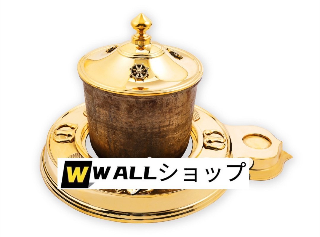 密教法具寺院用仏具」極上品護摩用仏具護摩釜炉蓋付護摩焚き 密教法具寺院用仏具」極上品護摩用仏具護摩釜炉蓋付護摩焚き