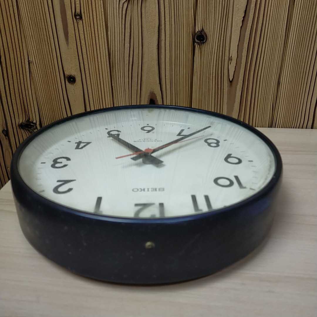 ☆昭和レトロ SEIKO セイコー 壁掛け時計 電池式 トランジスタ ☆昭和レトロ SEIKO セイコー 壁掛け時計 電池式 トランジスタ