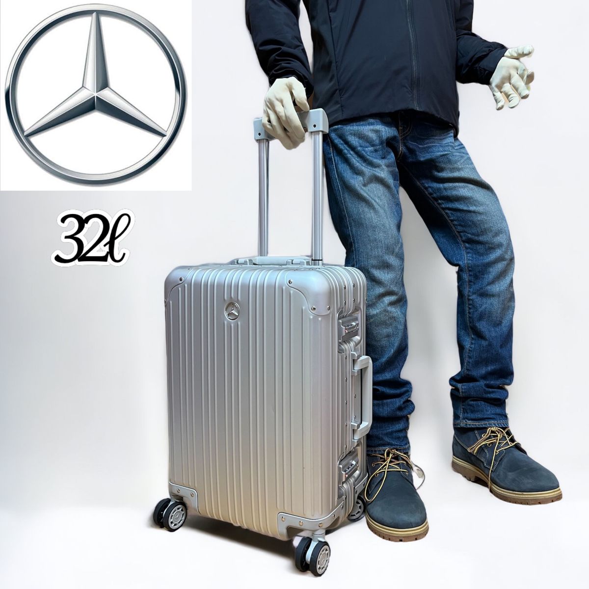 希少 非売品】Mercedes Benz ベンツ スーツケース 32リットル-
