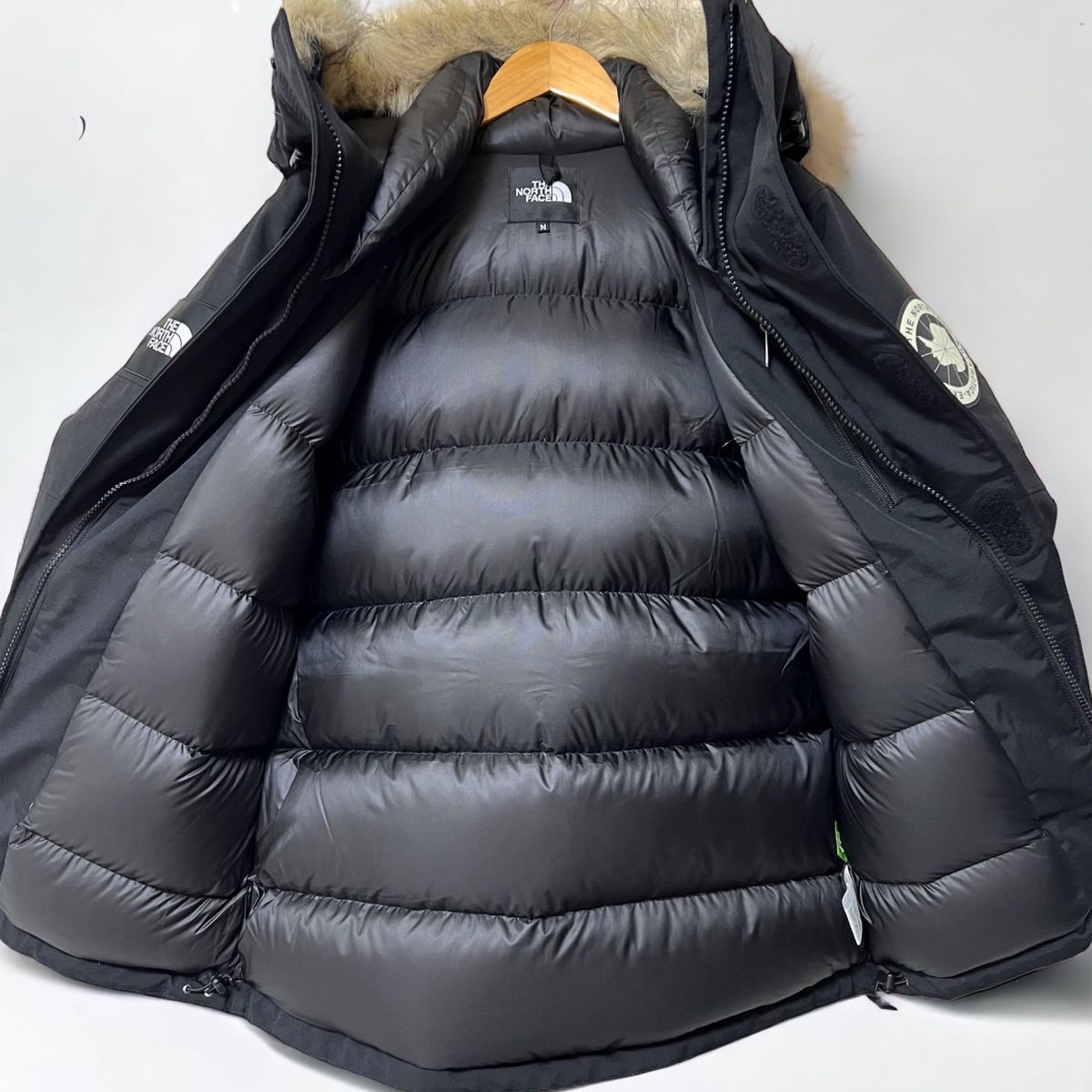 2022 美品】ノースフェイス アンタークティカパーカ ND92238 黒 2022 美品】ノースフェイス アンタークティカパーカ ND92238 黒