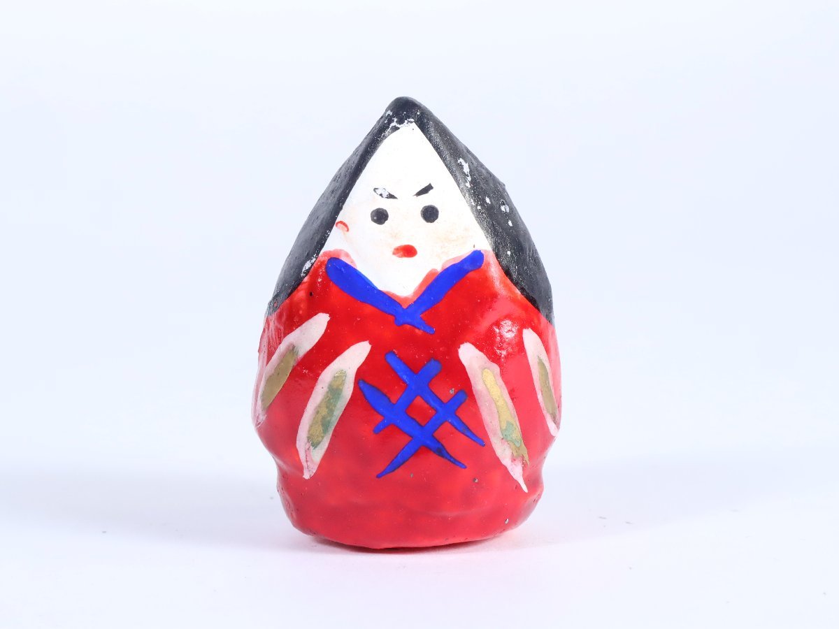 富岡張子 女達磨 起き上がりこぼし 郷土玩具 福島県 民芸 伝統工芸 風俗人形 置物