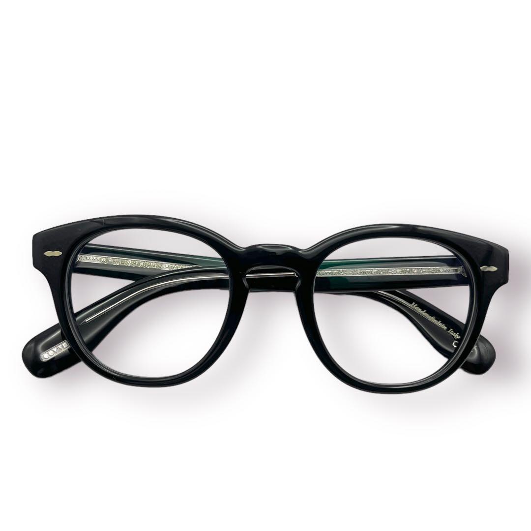 【極美品】OLIVER PEOPLES オリバーピープルズ Cary Grant 伊達 メガネ_画像2